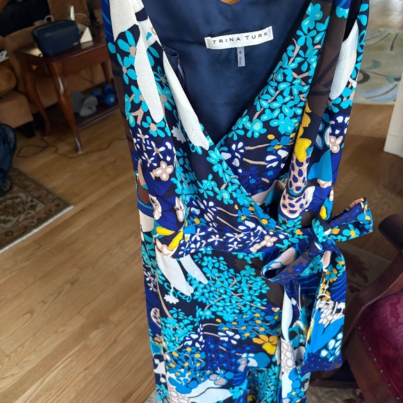 Trina Turk Kacie Found in Translation Dress--0 - Picture 1 of 2